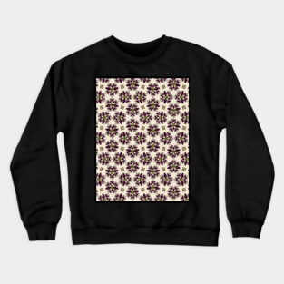 Maroon Flower Looking Pattern - WelshDesignsTP003 Crewneck Sweatshirt